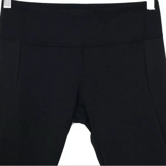 Lululemon Breathe Easy Crop 6 Black Mesh Leggings - Picture 4 of 8